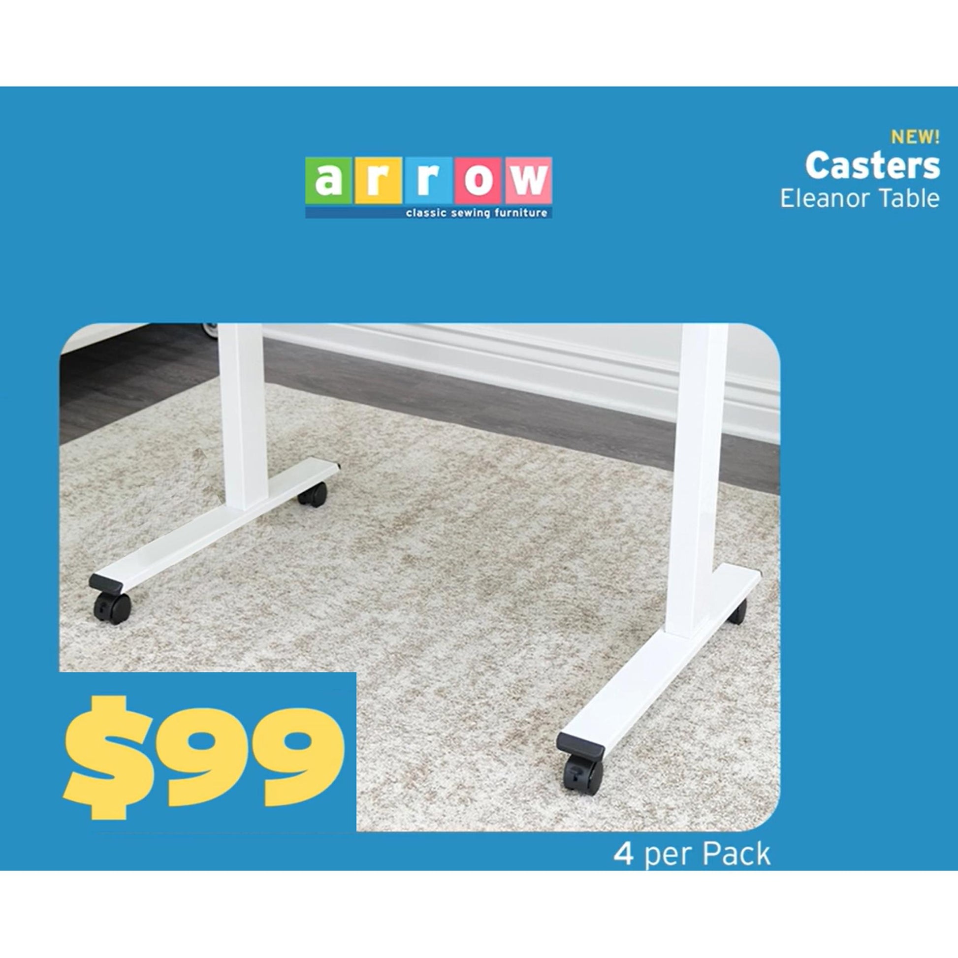 Eleanor Electric Height Adjustable Multi-function Sewing and Cutting Table