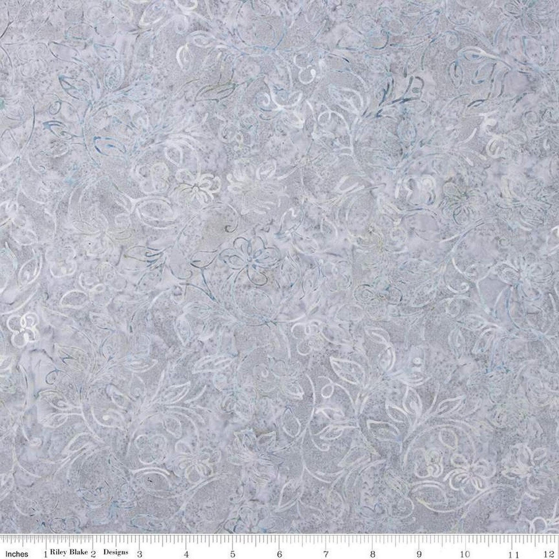 Expressions Batik Achromatic Dance by Riley Blake - Ice