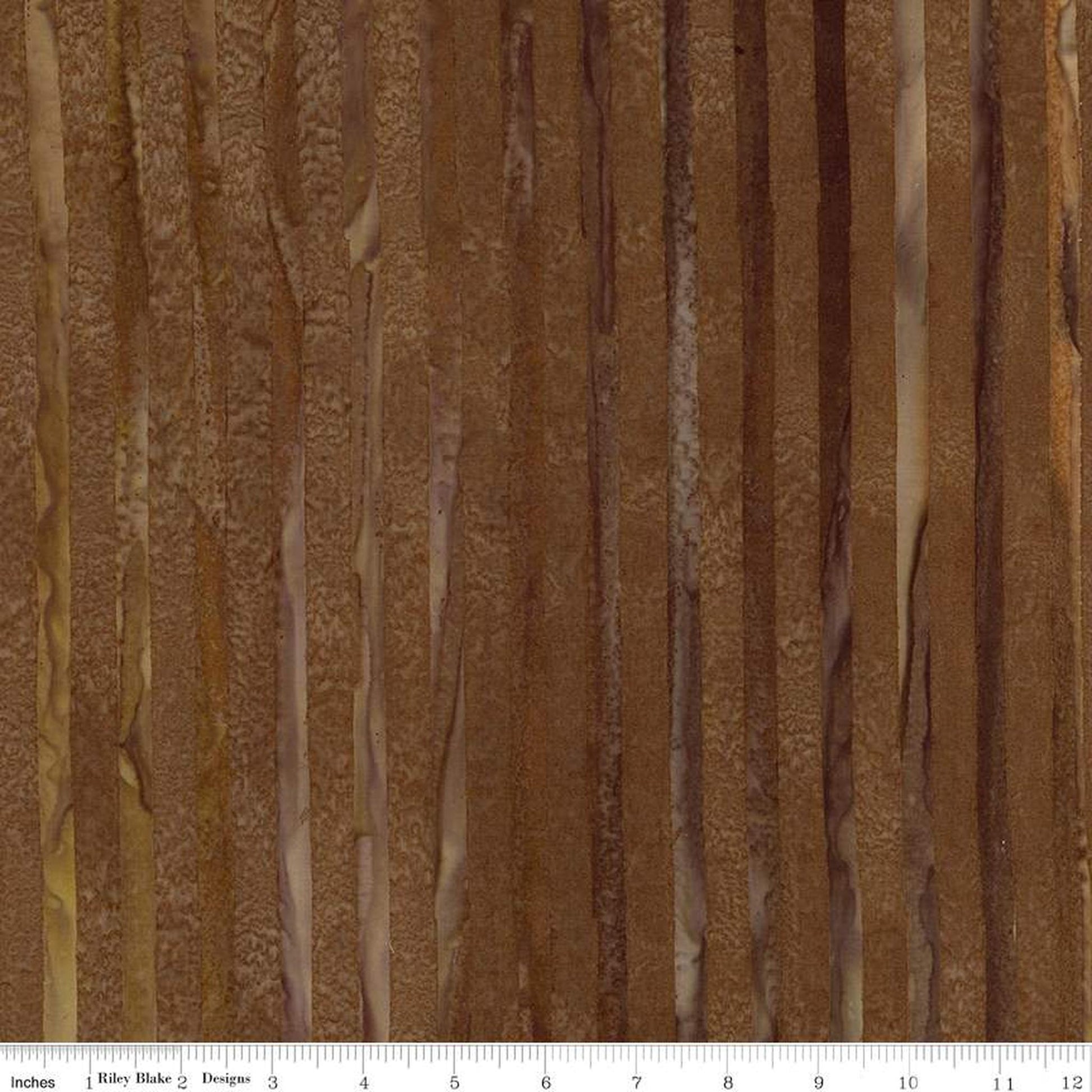 Expressions Batik Elementals by Riley Blake - Get in Line: Mocha Chestnut