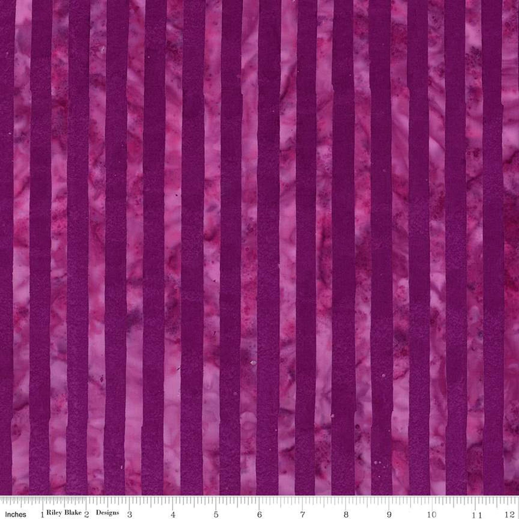 Expressions Batik Elementals by Riley Blake - Get in Line: Purple Outburst