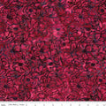 Expressions Batik Floral Reflections by Riley Blake - Cherry Chutney
