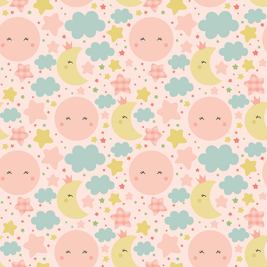 Love You to the Moon - Nighttime - Blush