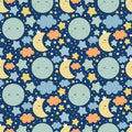 Love You to the Moon - Nighttime - Navy