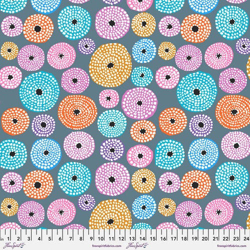 February_2023 by Kaffe Fassett - Disks - Grey