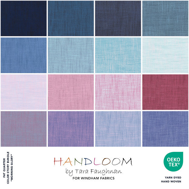 Fat Quarter Bundle (16) Handloom in Morning Glory