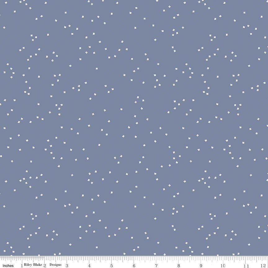 Blossom by Riley Blake - Washed-Denim