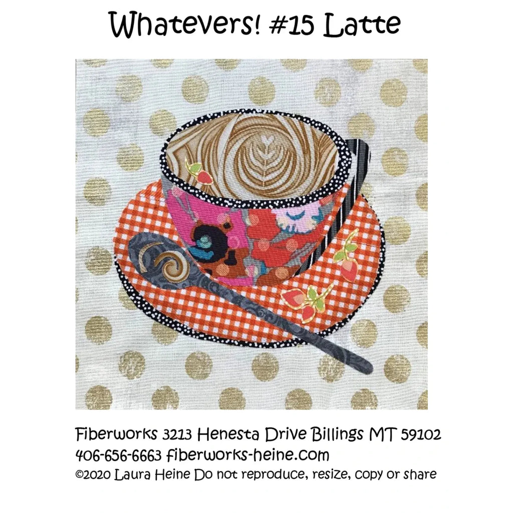 Pattern: Whatevers! #15 Latte by Laura Heine