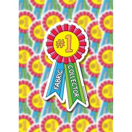 Fabric Collector Sticker by Sassafras Lane Design