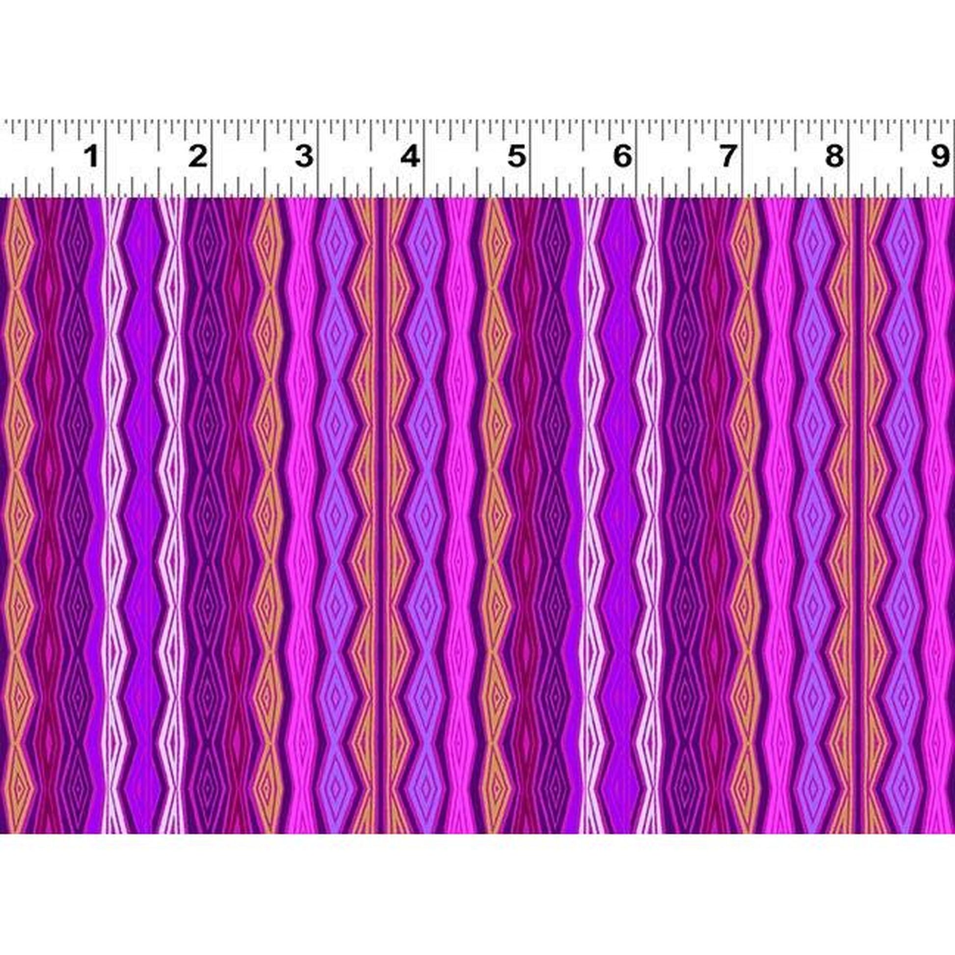 Fantasticats Geo Stripe - Purple