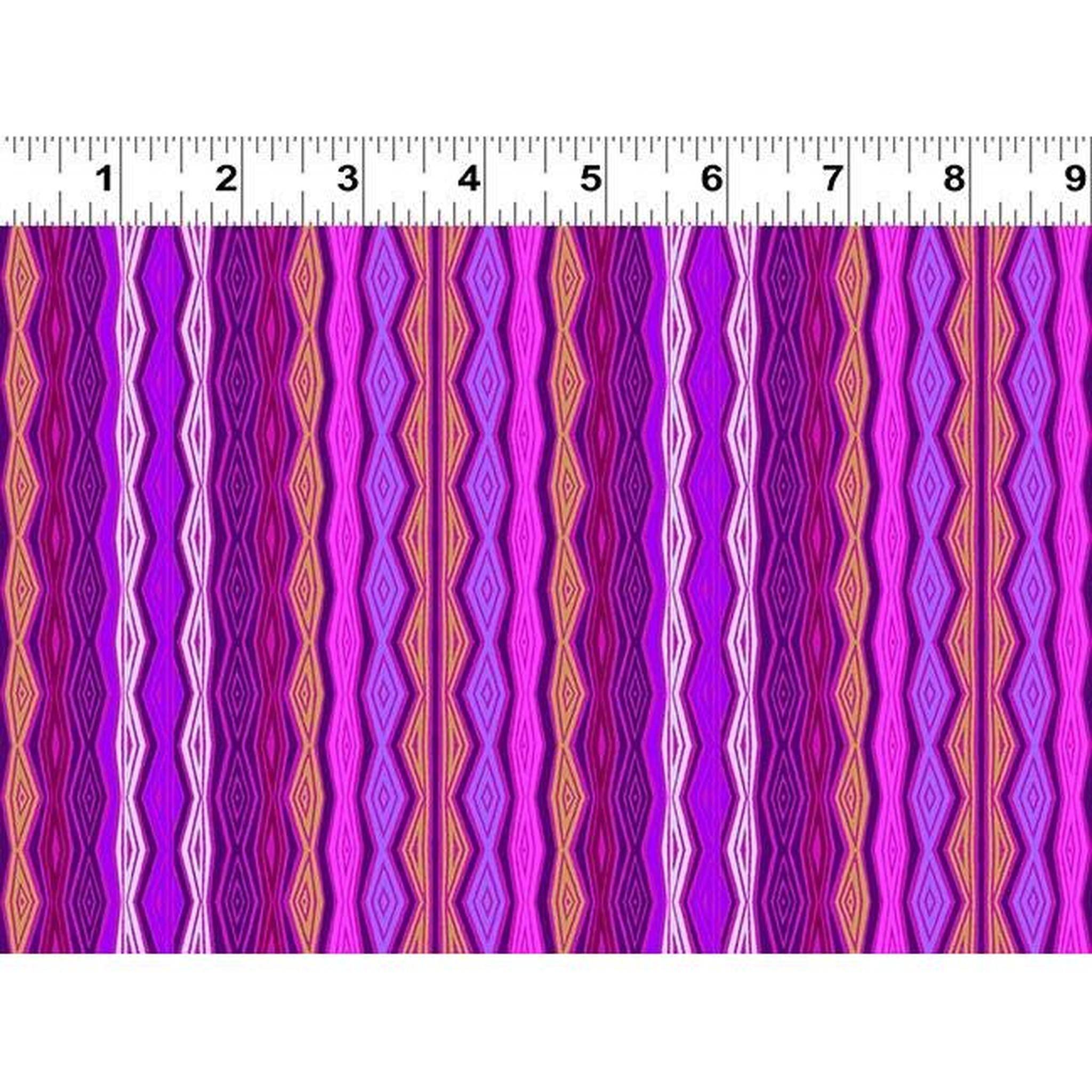 Fantasticats Geo Stripe - Purple