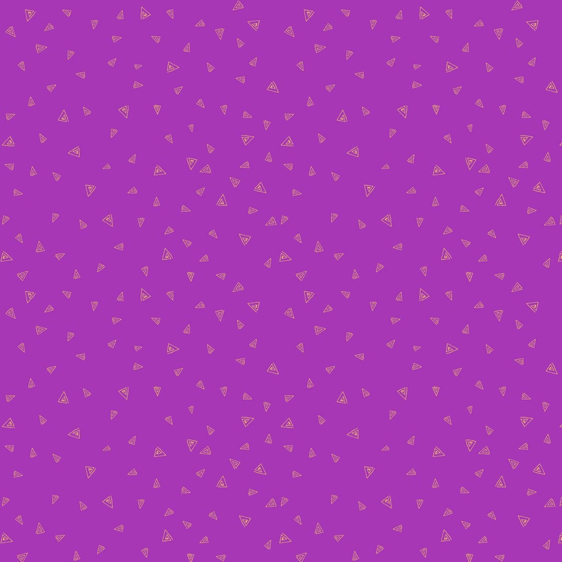 Fantasticats Gold Triangles - Orchid/Gold Metallic