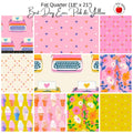 Fat Quarter Bundle (10) - Best Day Ever - Pink