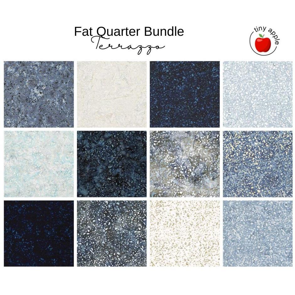 Fat Quarter Bundle (12) - Batik Elemental Terrazzo