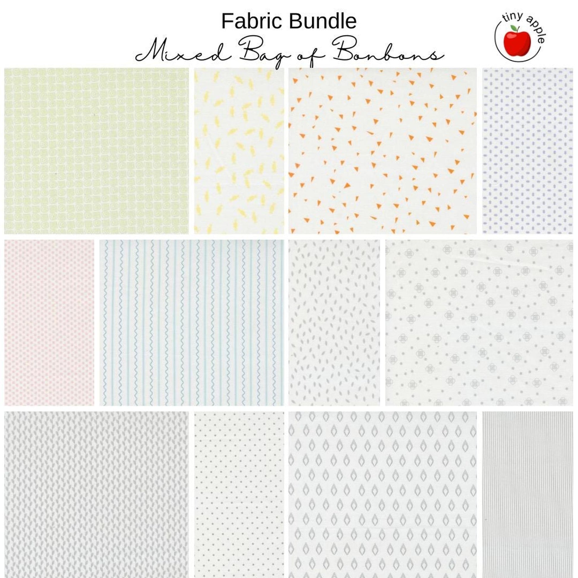 Fat Quarter Bundle (12) - Mixed Bag of Bonbons