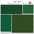 Fat Quarter Bundle (4) Twinkle Green