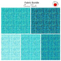 Fat Quarter Bundle (5) - Coco Teal