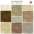 Fat Quarter Bundle (9) - Glaze III Browns