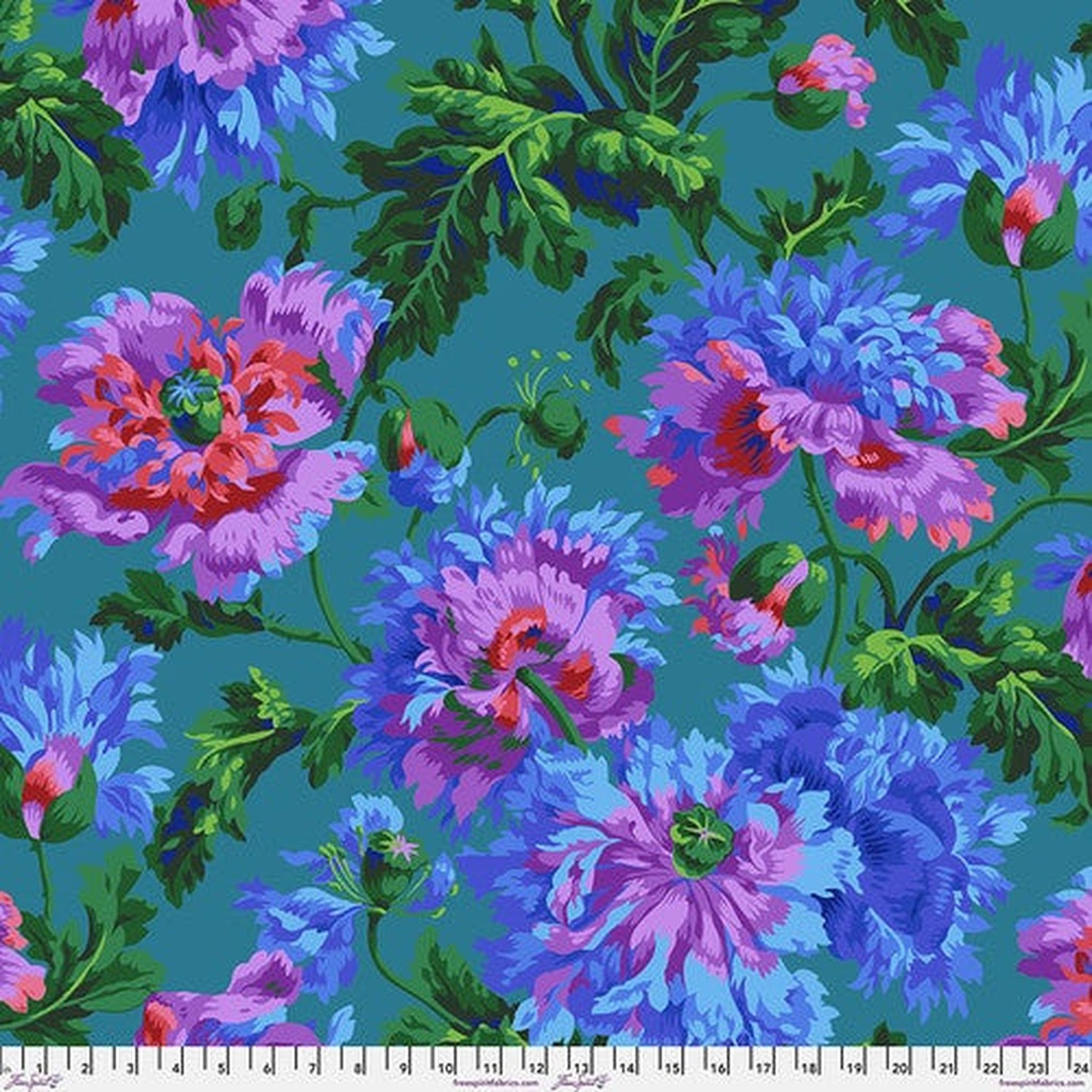 February 2024 by Kaffe Fassett Garden Party - Blue