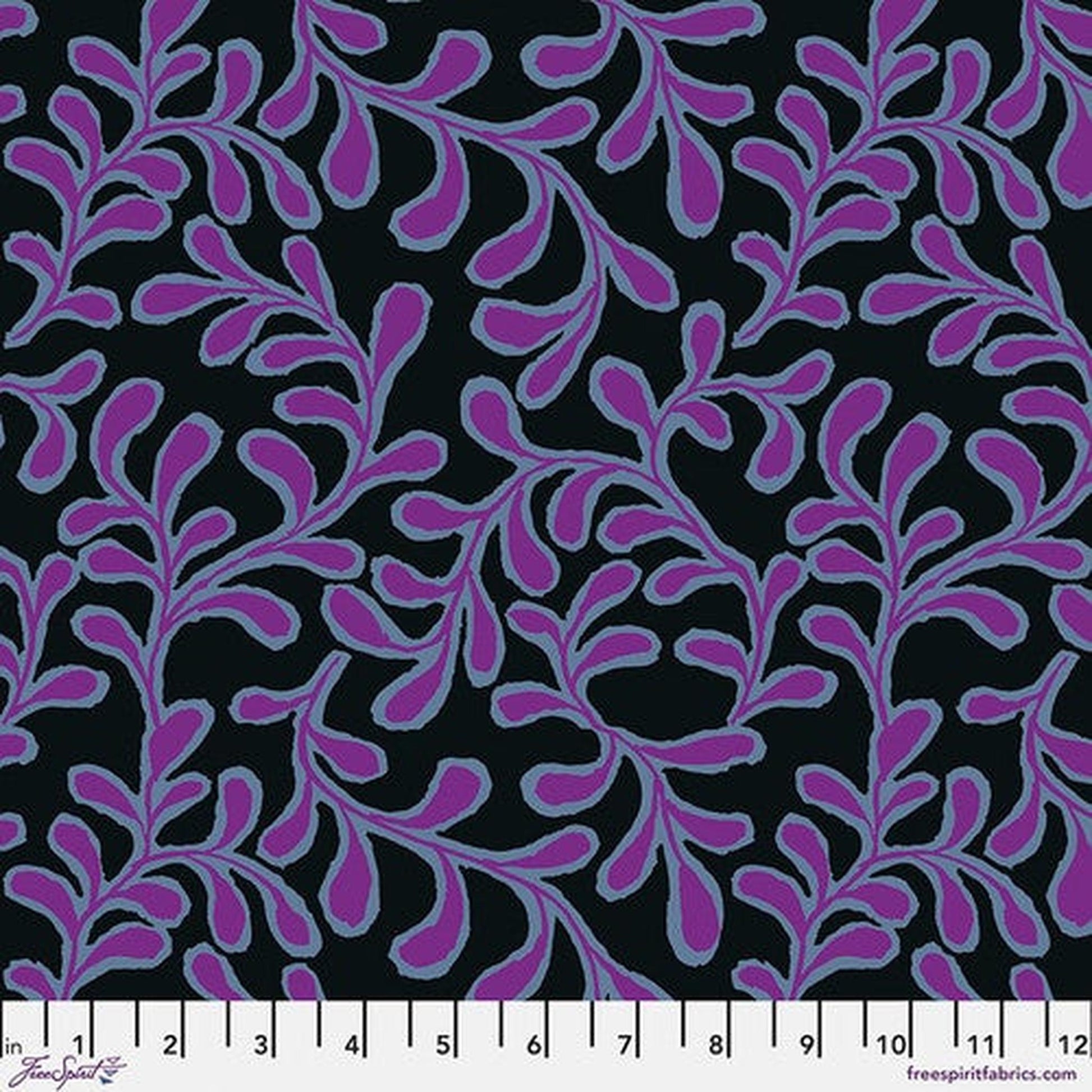 February_2023 by Kaffe Fassett - Twig - Black
