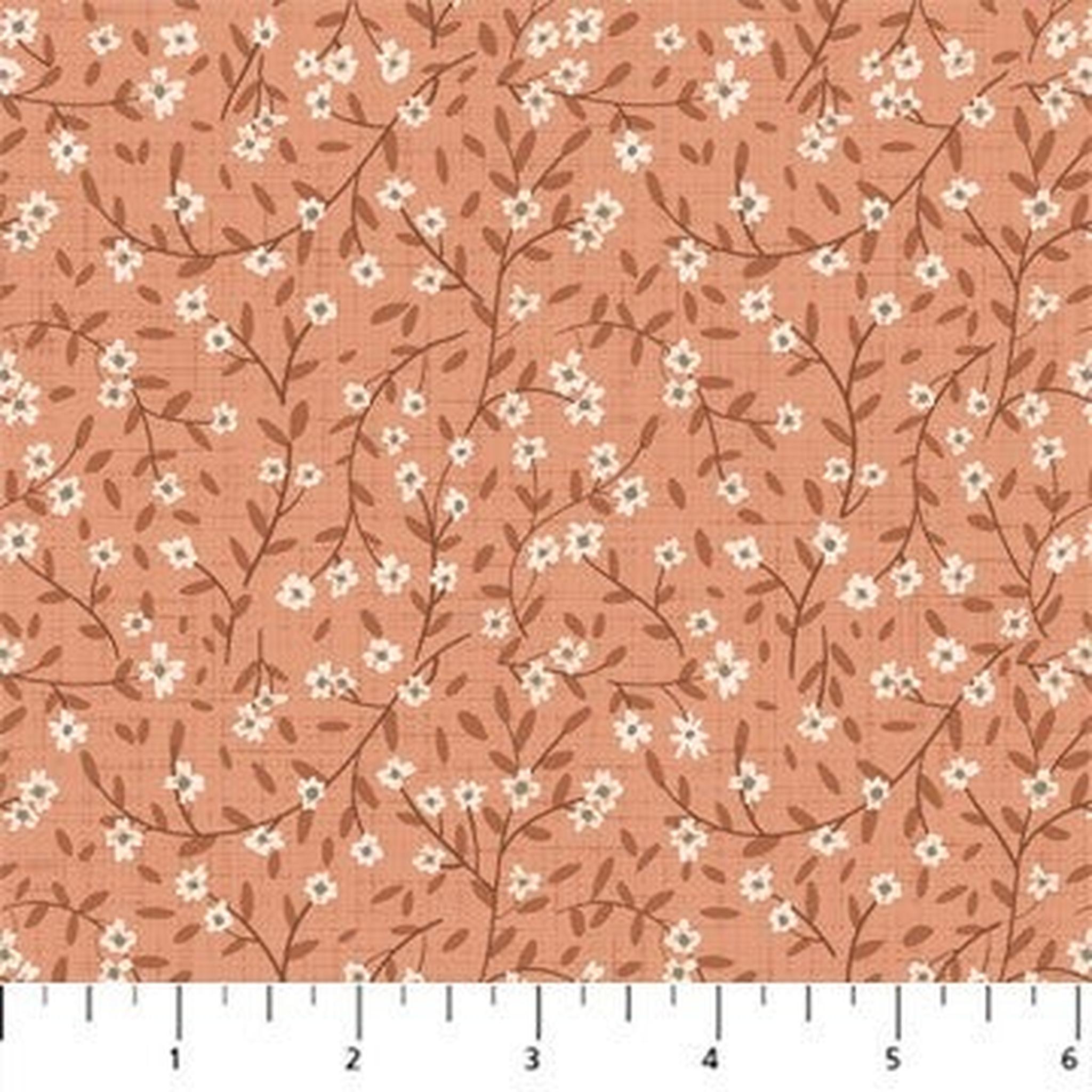 Figo Klara - Ditsy Floral Coral