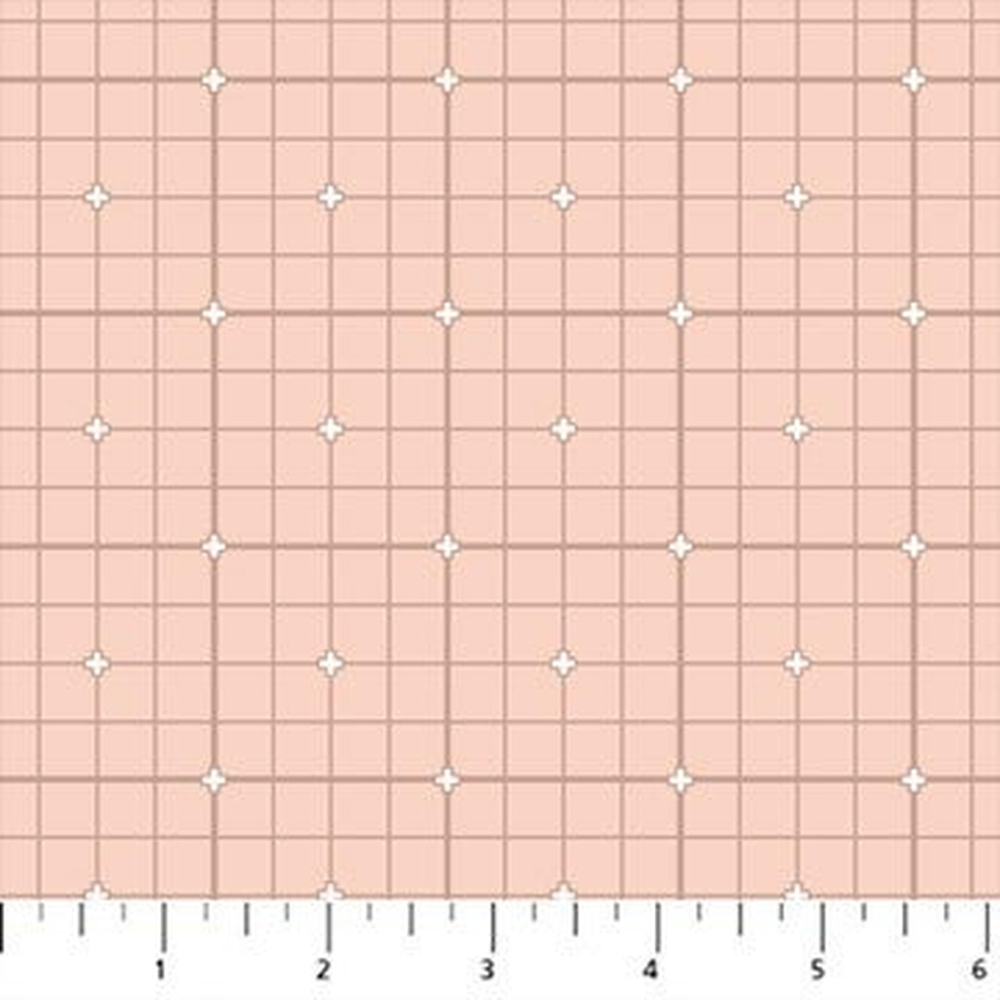 Figo Serenity Basics Grid Pink