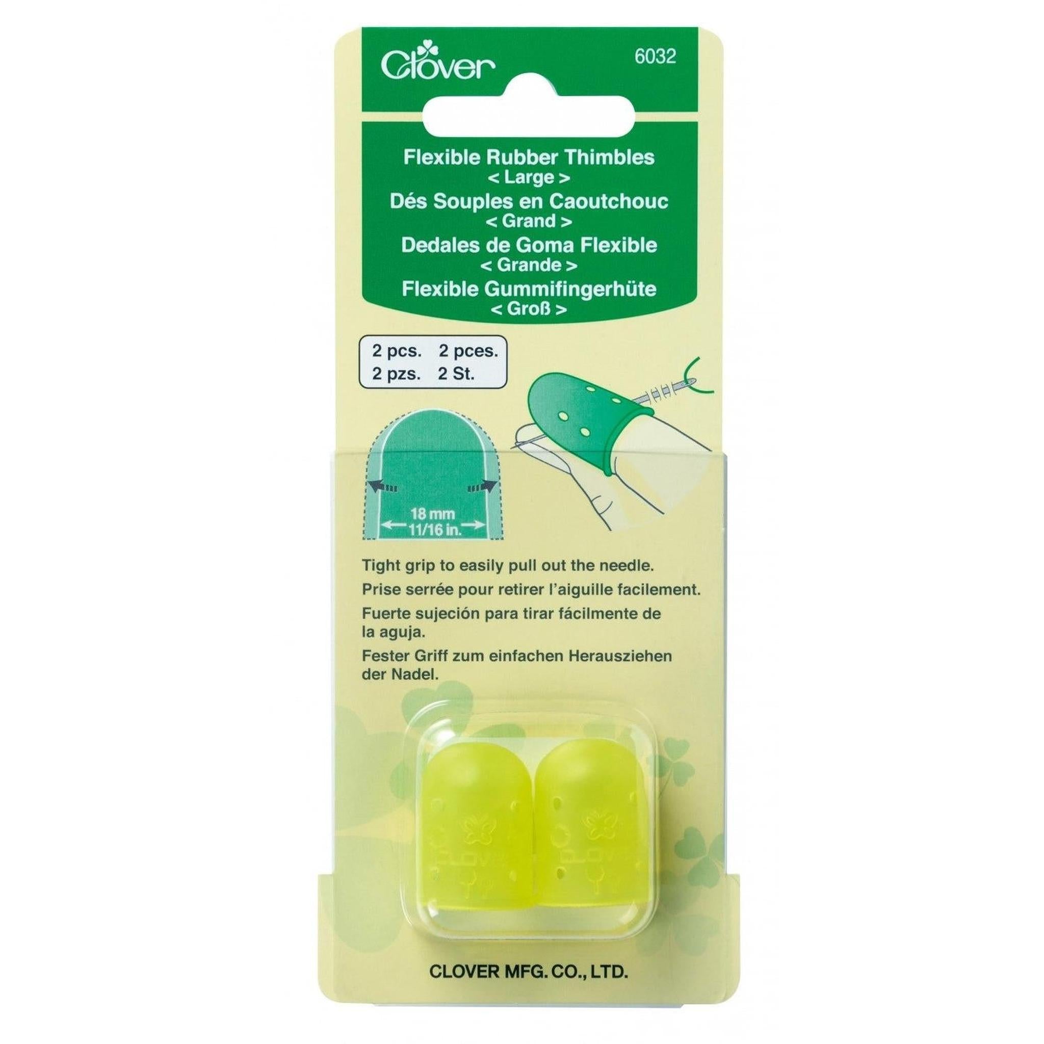 Flexible Rubber Thimble - Large
