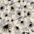 Floral Allure Fan Floral- Alabaster