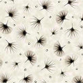 Floral Allure Tossed Fan Floral - Alabaster