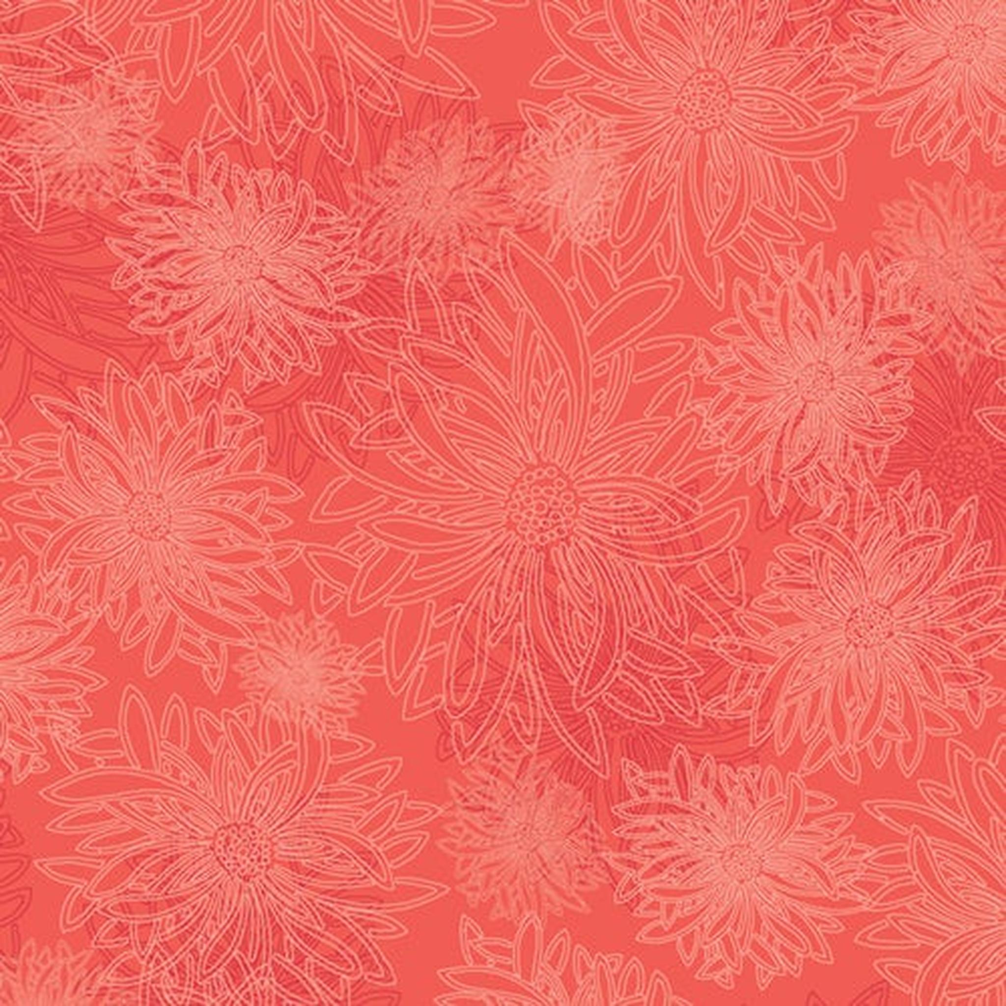 Floral Elements by AGF Studio - Coral