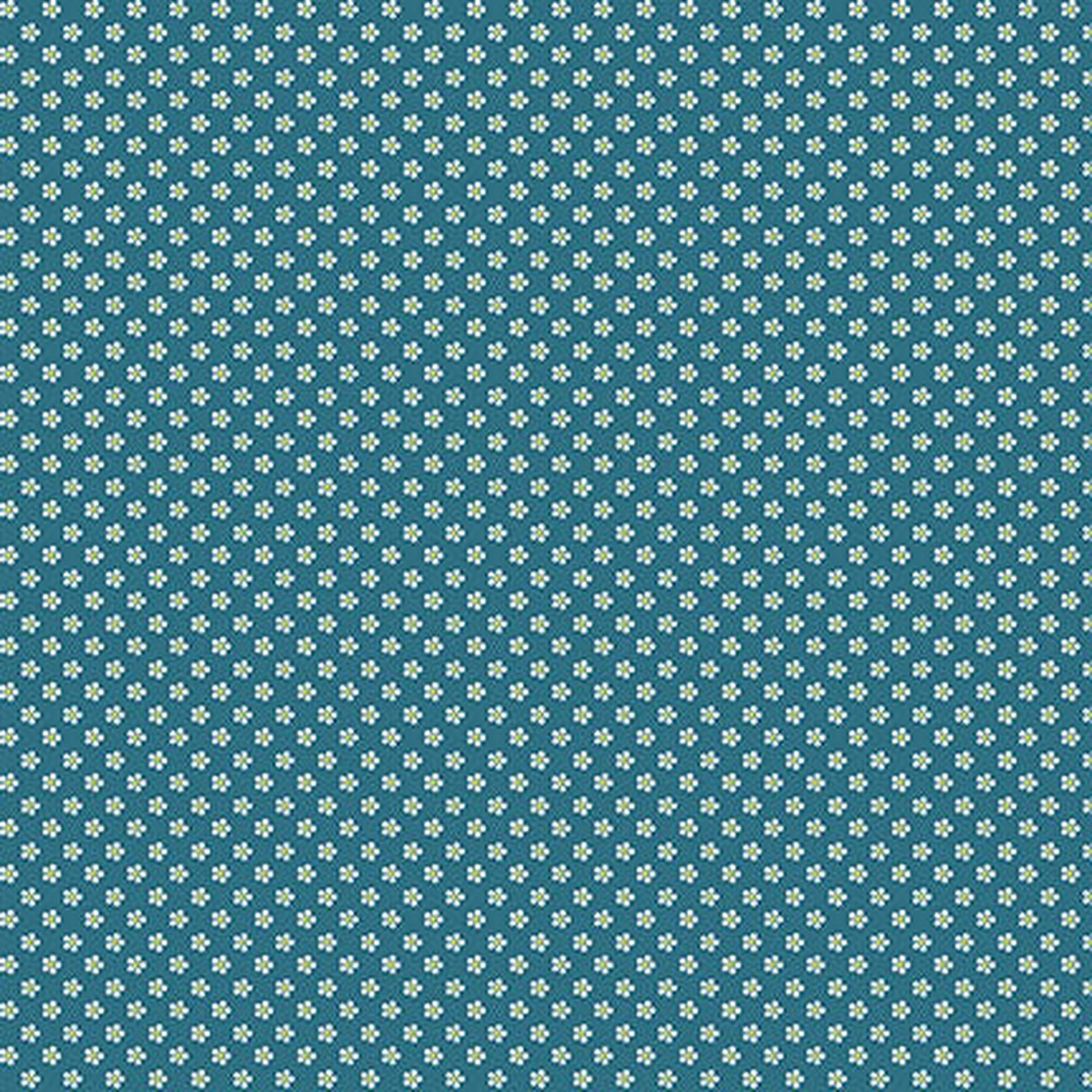 Home Sweet Harvest - Flowers Teal