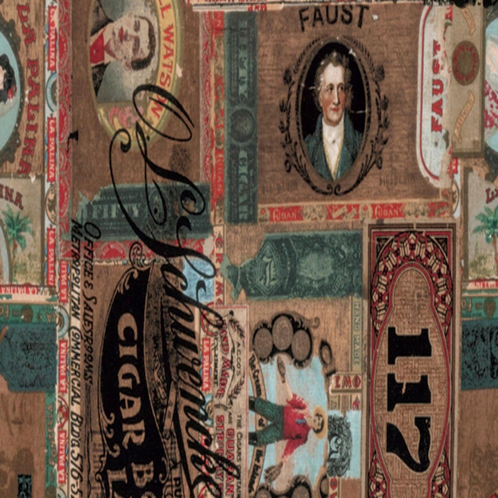 Foundations by Tim Holtz - Cigar Box Labels