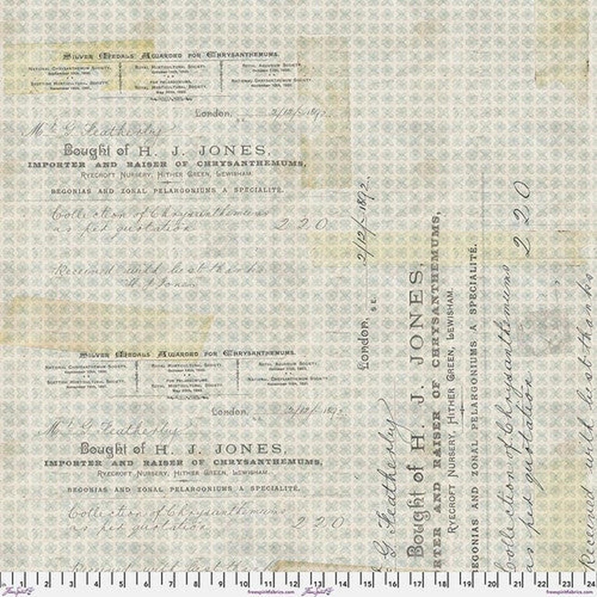 Foundations by Tim Holtz - Horticulture Aqua