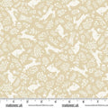 Foxwood by Makower UK - Bounding Bunnies Beige