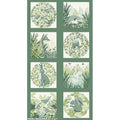 Foxwood by Makower UK - Panel Green (24" x 43")