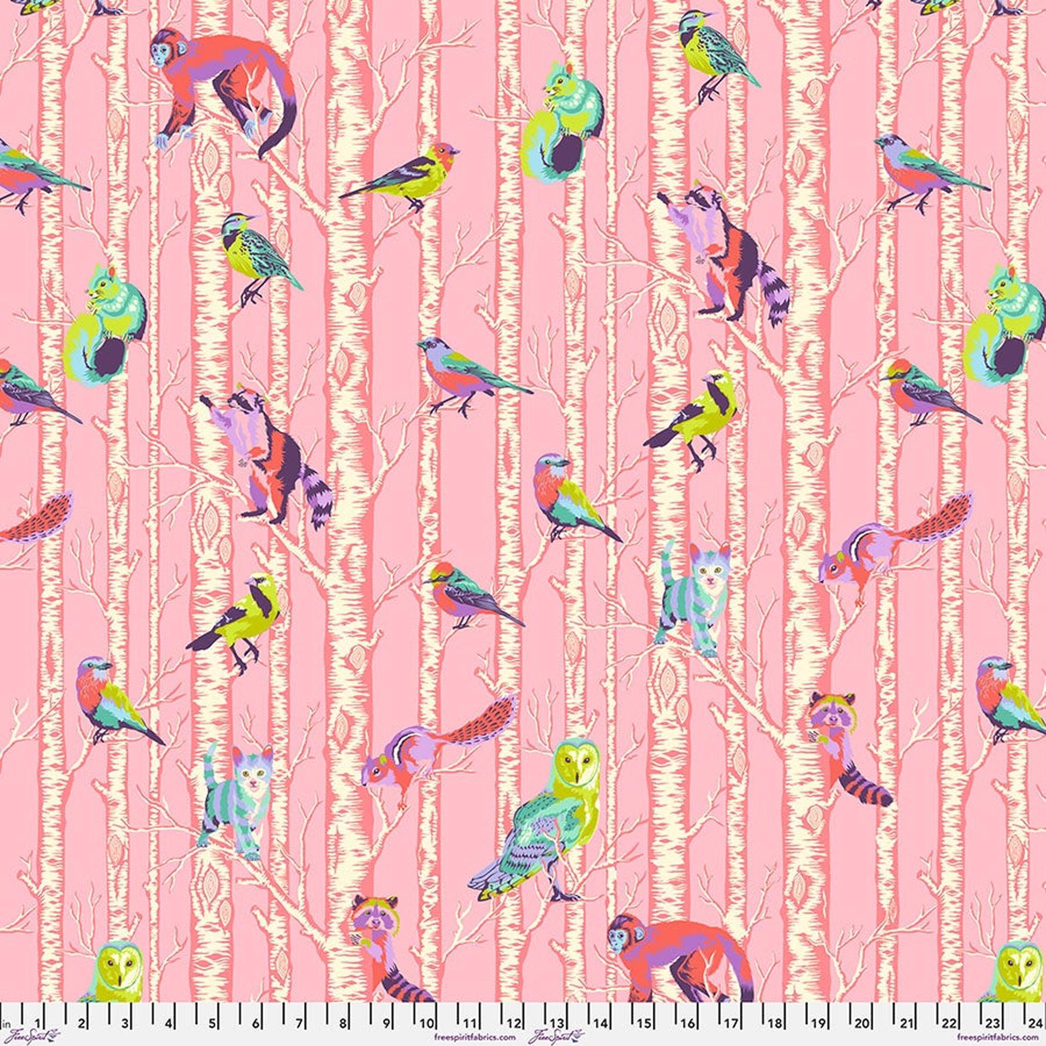 Full Moon Forest II by Tula Pink - Family Tree: Honey
