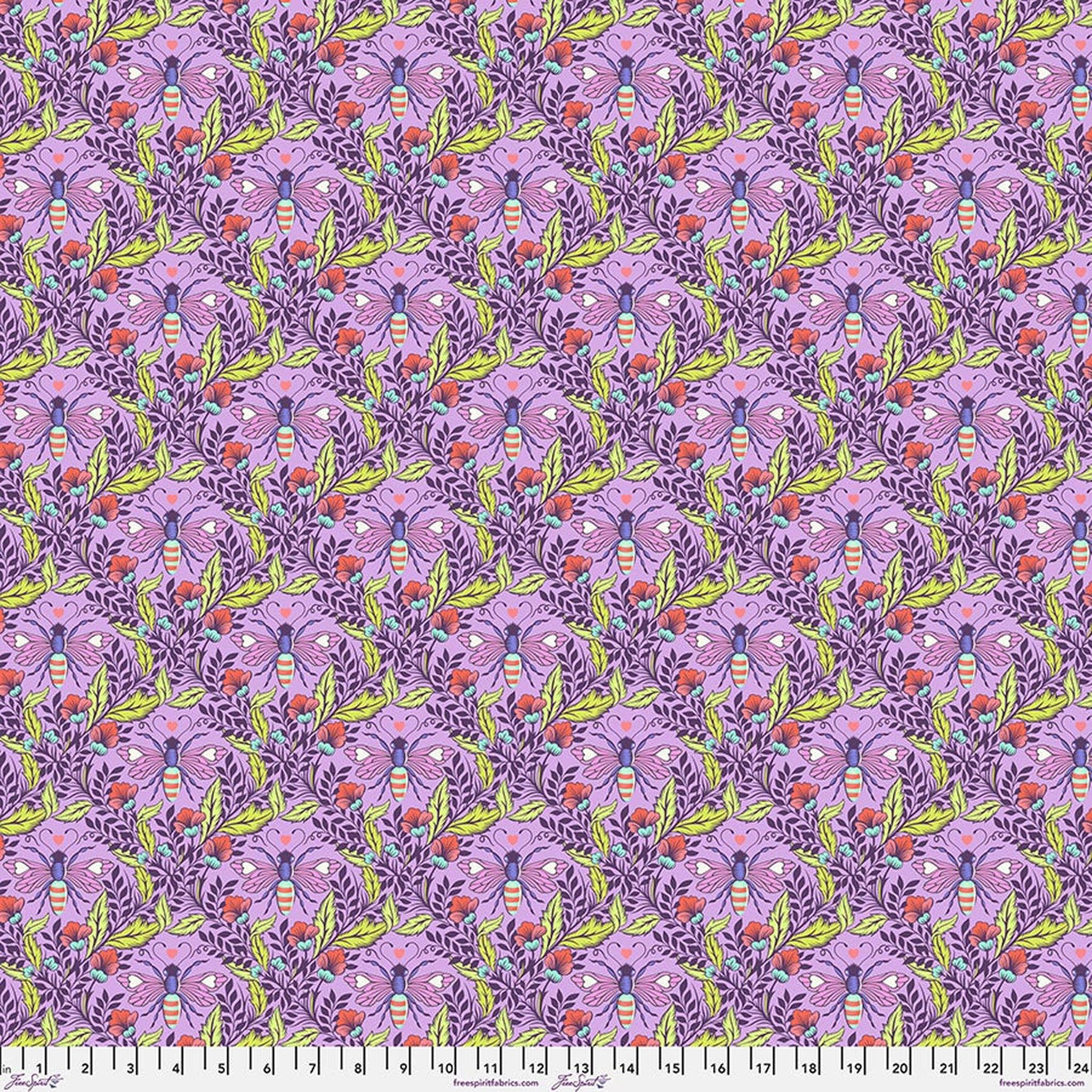 Full Moon Forest II by Tula Pink - Shake Your Honey Maker: Blossom