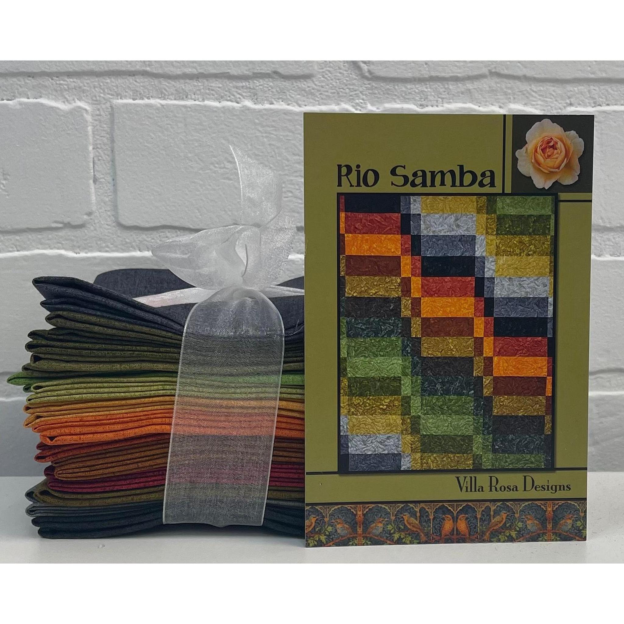 Fat Quarter Bundle (14) Cottage Cloth for the Rio Samba Quilt
