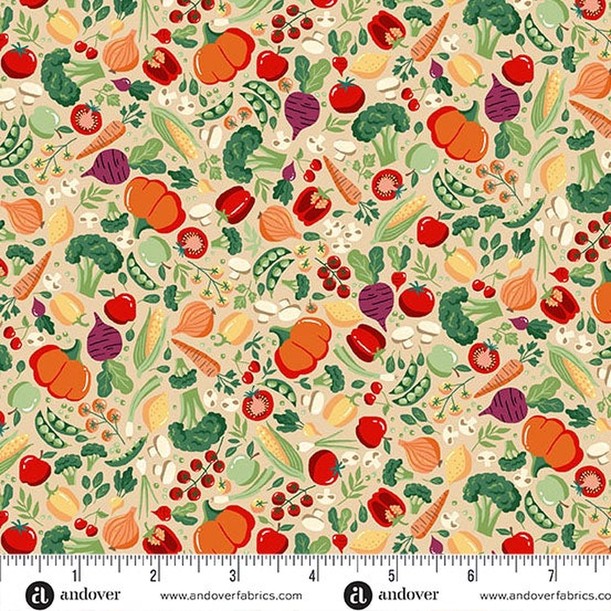 Fun on the Farm by Makower - Market: Cream