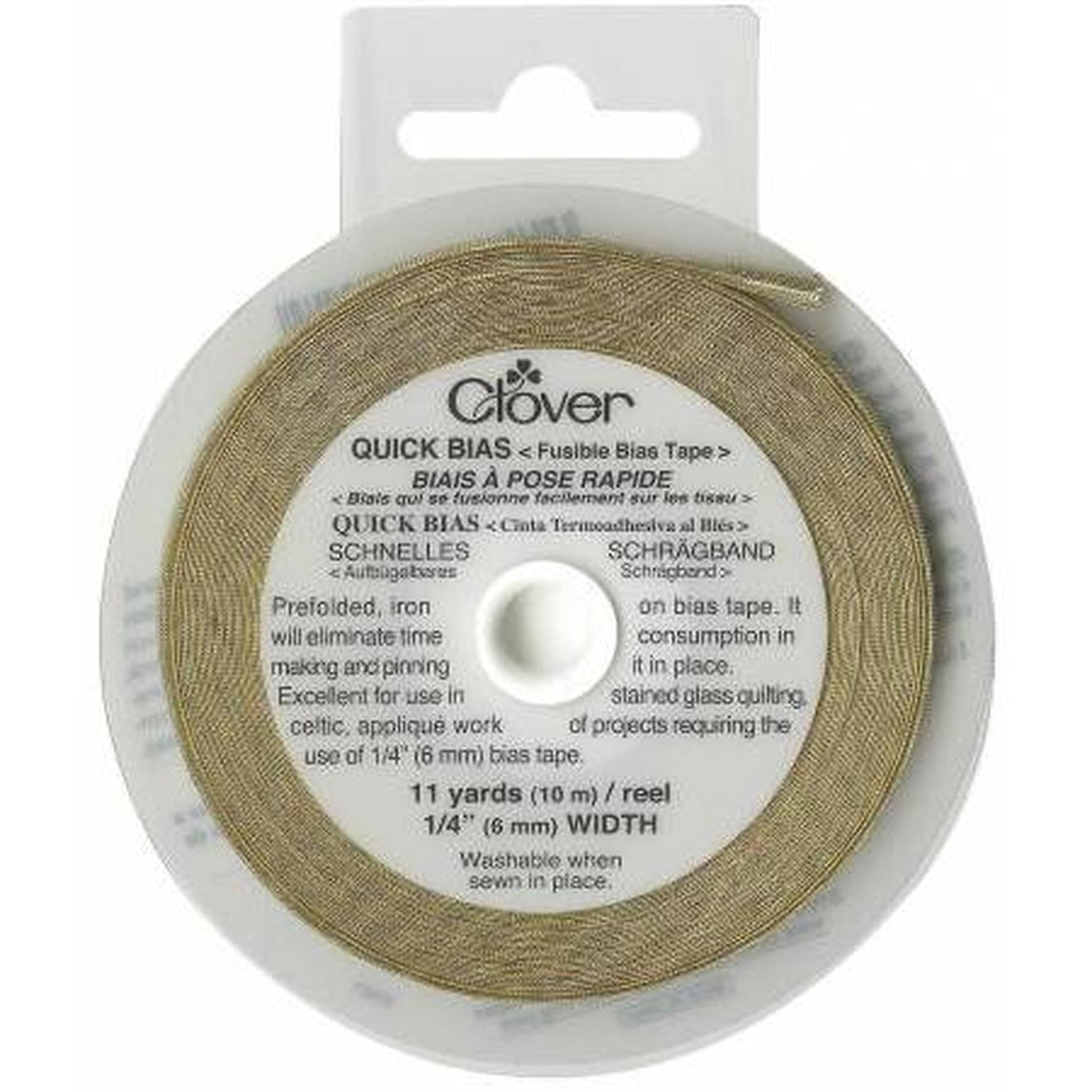 Fusible Quick Bias Gold 1/4in x 11yds