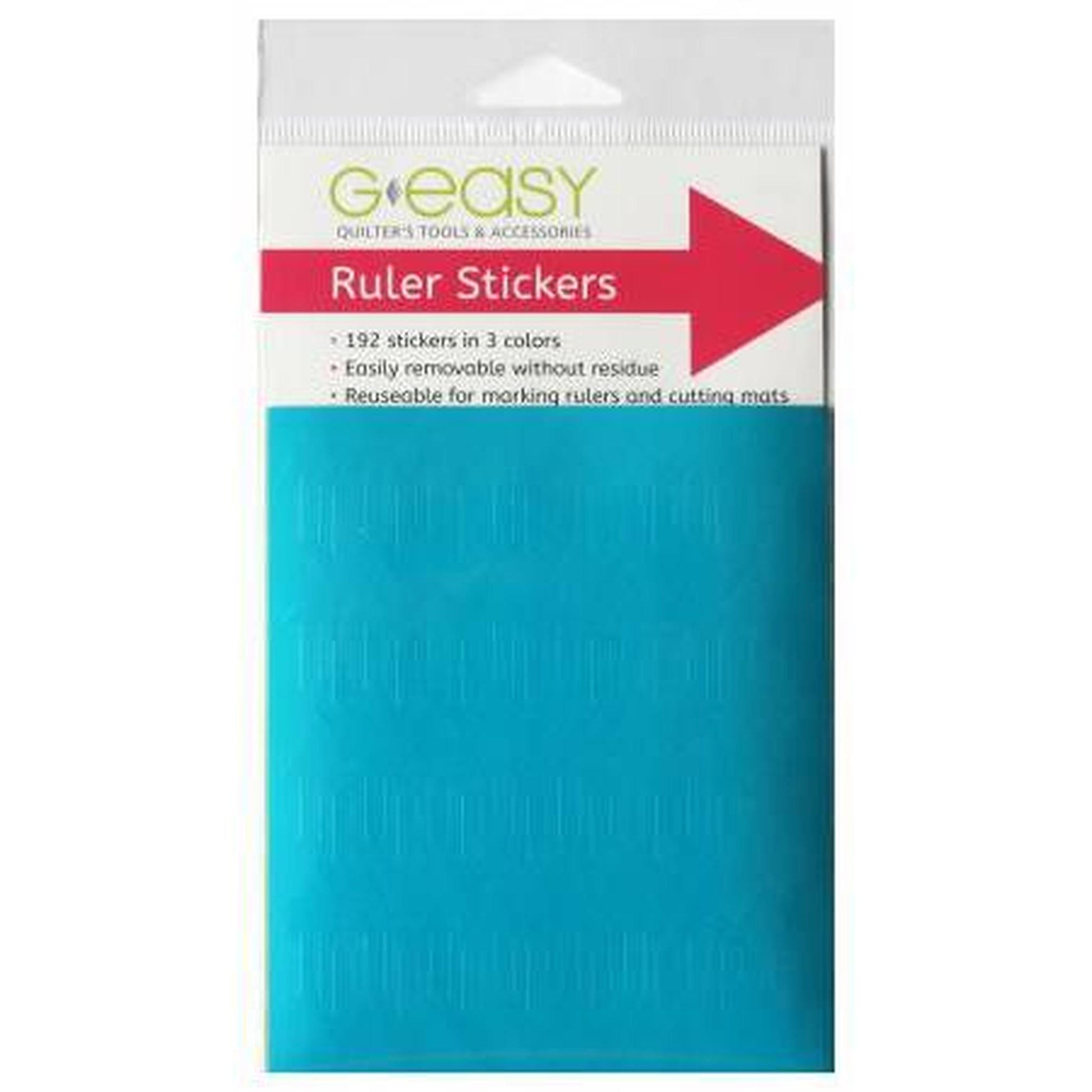 G-Easy Ruler Stickers Tropical Brights