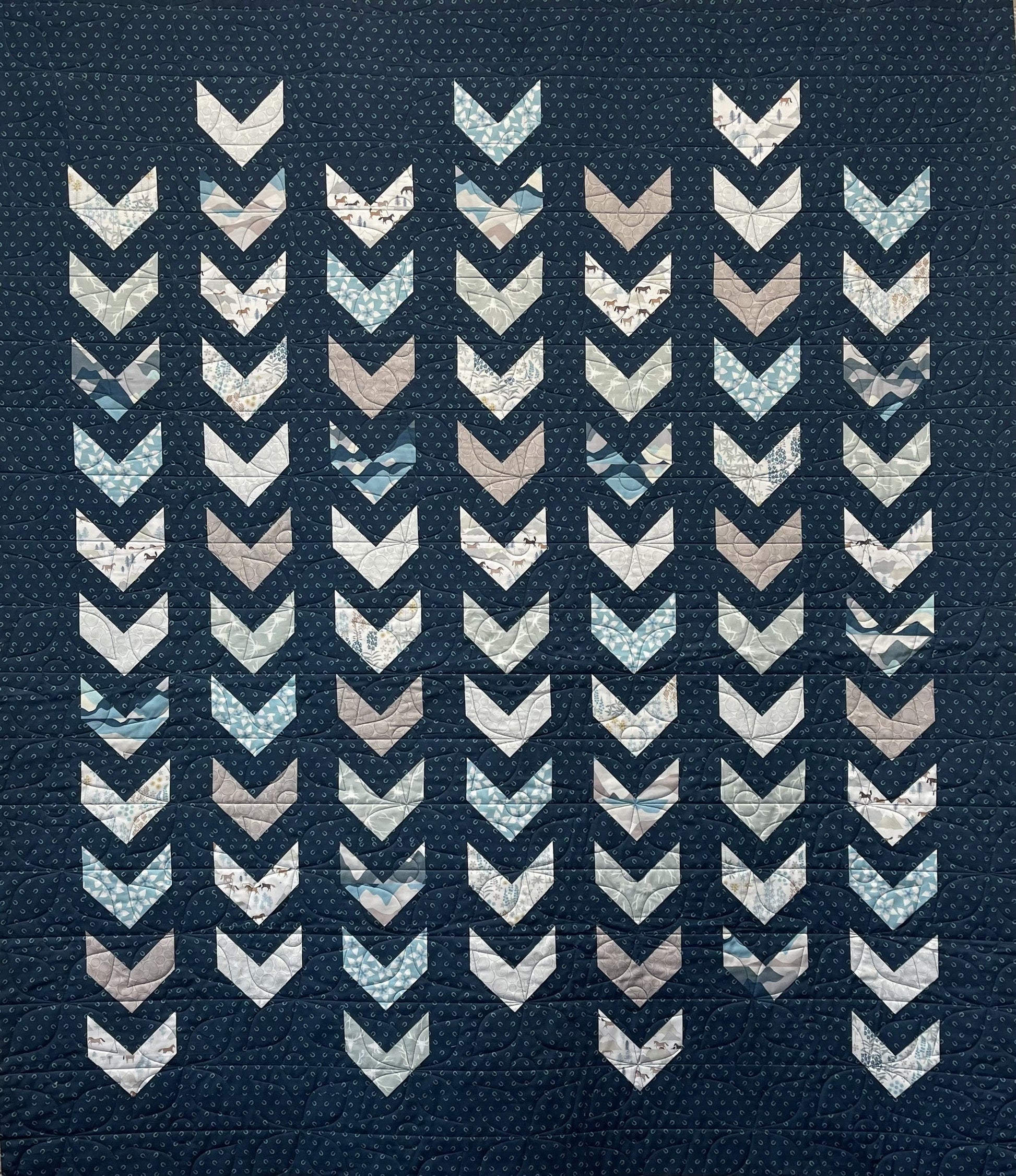 SAMPLE: Scrappy Arrows in Horizon (Digital Print)