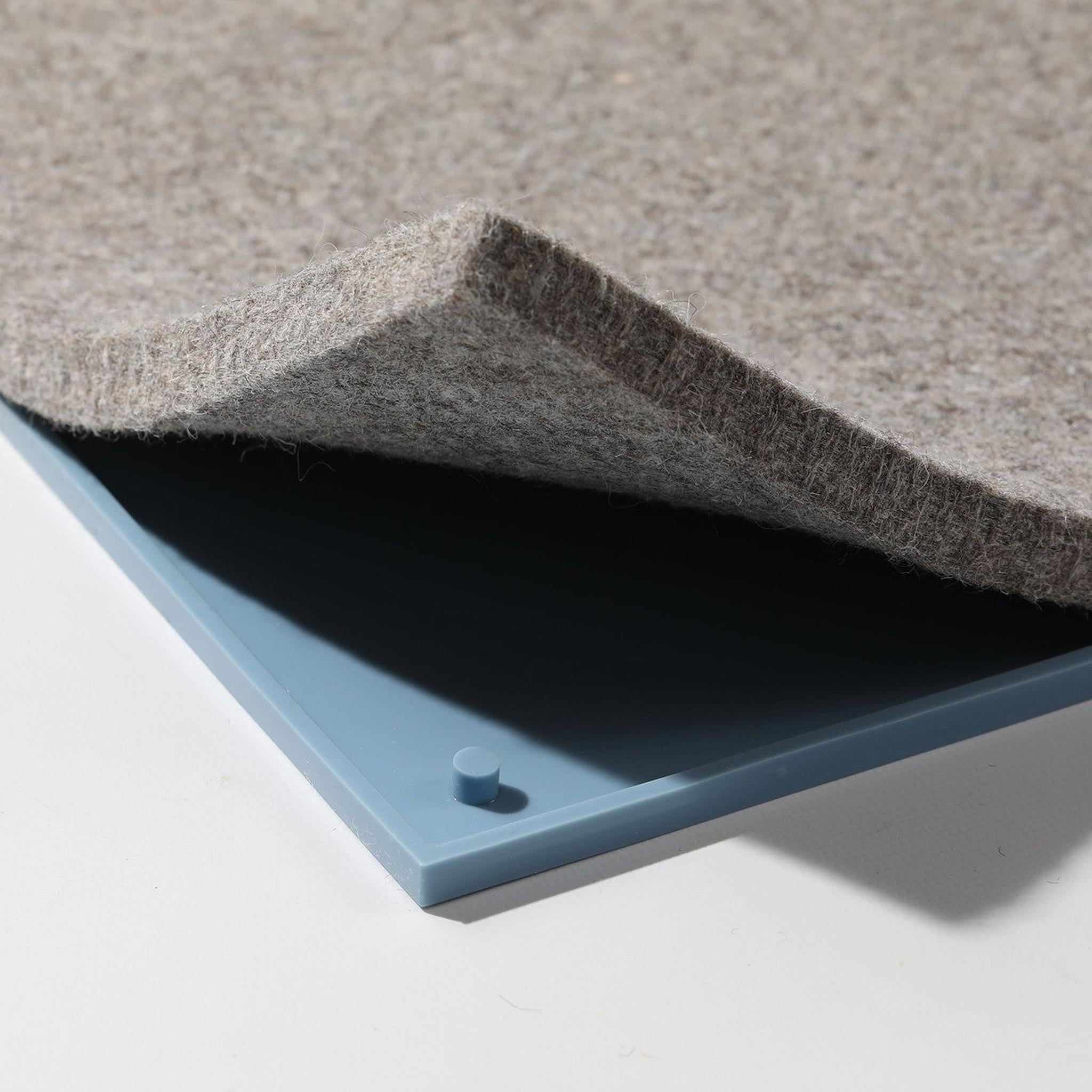 GEasy Large Wool Pressing Mat and Silicone Tray Combo