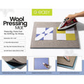 GEasy Large Wool Pressing Mat and Silicone Tray Combo