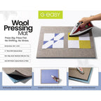 GEasy Large Wool Pressing Mat and Silicone Tray Combo