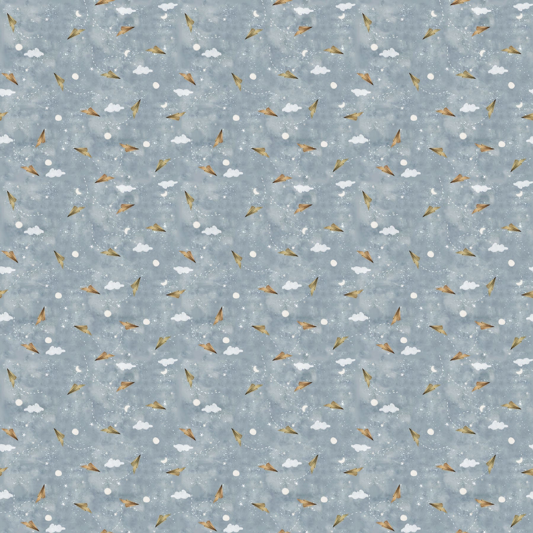 Great Journey by Bernadett Urbanovics - Paper Planes Blue