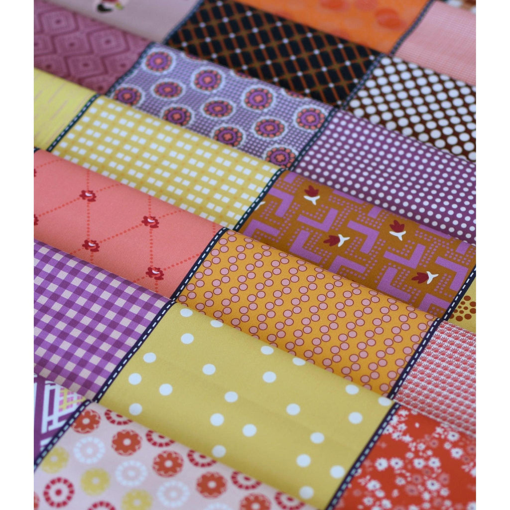 Half Yard Bundle (8) Gathered Lollies – Hazel Reds Bundle