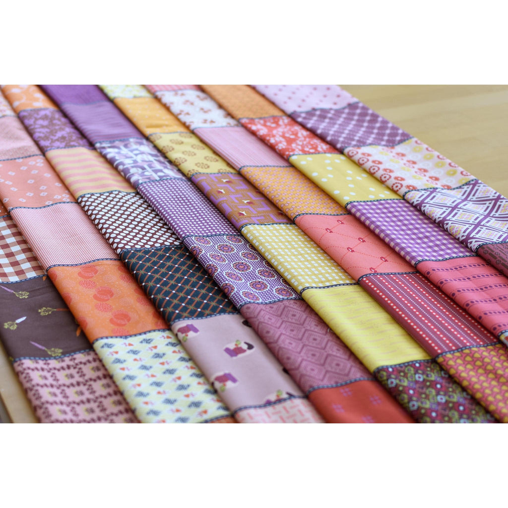 Half Yard Bundle (8) Gathered Lollies – Hazel Reds Bundle