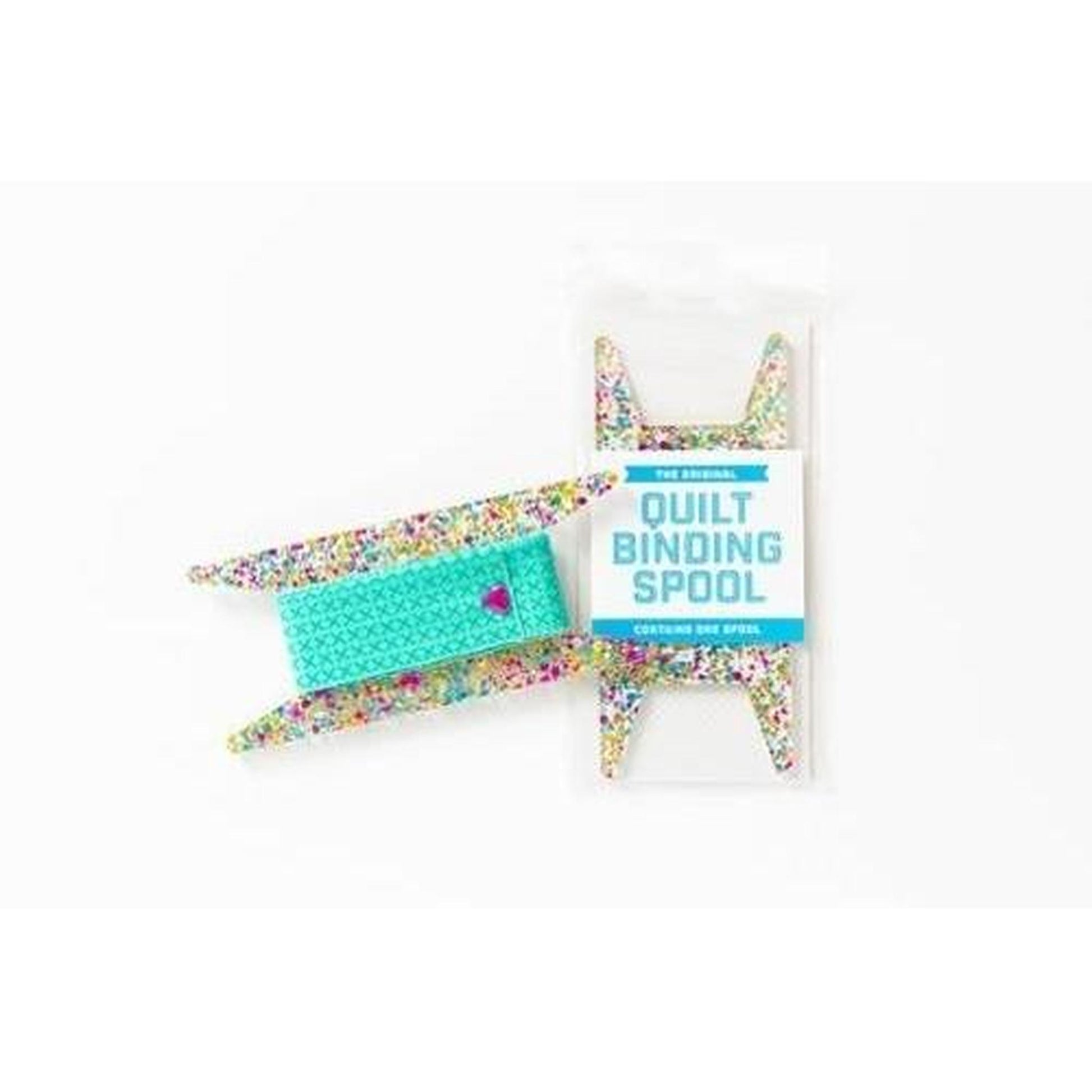 Glitter Binding Spool - Teal/Aqua