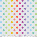 Graywork & True Colors by Tula Pink - (Minky) Disco Poms - Whisper