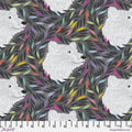 Graywork by Tula Pink - Just Bearly - Carbon